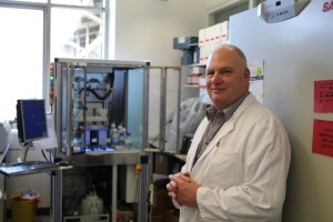 IMG_1269 Colin Barker and his Colinator Colony Picking Robot