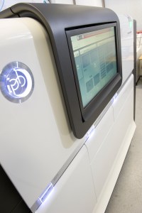 A PacBio sequencer, which performs SMRT (single-molecule real time) sequencing . Credit: Genome Research Limited